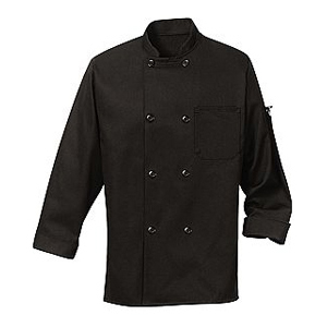 RedKap KT76BK Black Chef Coat